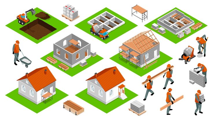 Construcții civile 31 Etapele esențiale în construcția unei locuințe unifamiliale
